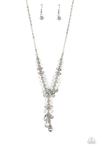 Paparazzi Jewelry & Accessories - Iridescent Illumination - Silver Necklace. Bling By Titia Boutique