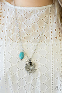 Paparazzi Jewelry & Accessories - Free-Spirited Forager - Blue Necklace. Bling By Titia Boutique