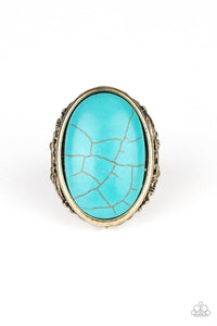 Paparazzi Jewelry & Accessories - Stonehenge Garden - Brass Ring. Bling By Titia Boutique