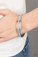 Load image into Gallery viewer, Paparazzi Jewelry &amp; Accessories - Flawless Flaunter - White Bracelet. Bling By Titia Boutique