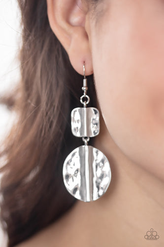 Paparazzi Jewelry & Accessories - Lure Allure - Silver Earrings. Bling By Titia Boutique