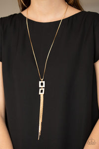 Paparazzi Jewelry & Accessories - Times Square Stunner - Gold Necklace. Bling By Titia Boutique