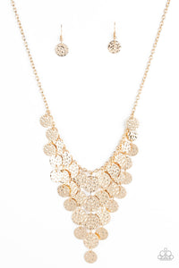 Paparazzi Jewelry & Accessories - Spotlight Ready - Gold Necklace. Bling By Titia Boutique