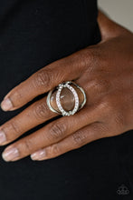 Load image into Gallery viewer, Paparazzi Jewelry &amp; Accessories - Endless Enchantment - Brown Ring. Bling By Titia Boutique