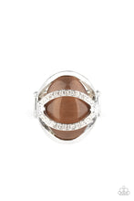 Load image into Gallery viewer, Paparazzi Jewelry &amp; Accessories - Endless Enchantment - Brown Ring. Bling By Titia Boutique
