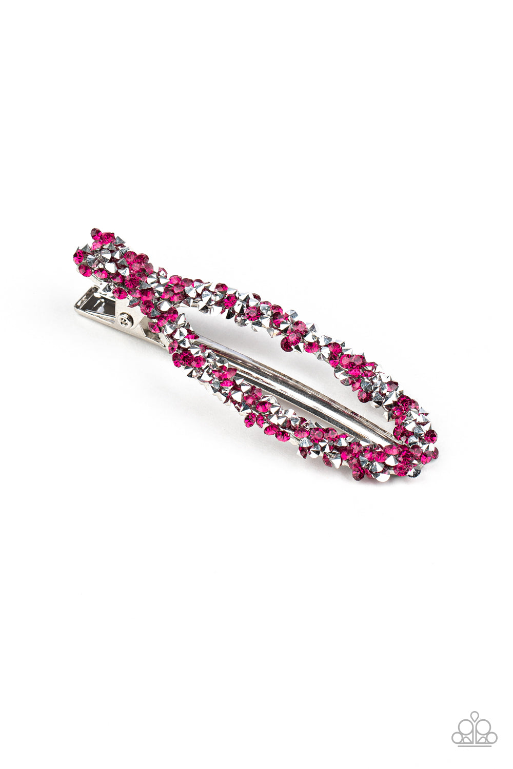 Paparazzi Jewelry & Accessories - HAIR We Go! - Pink Hair Clips. Bling By Titia Boutique