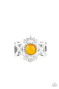 Paparazzi Jewelry & Accessories - Decadently Dreamy - Yellow Ring. Bling By Titia Boutique