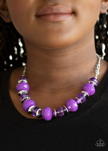 Paparazzi Jewelry & Accessories - Hollywood Gossip - Purple Necklace. Bling By Titia Boutique