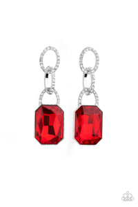 Paparazzi Jewelry & Accessories - Superstar Status - Red Earrings. Bling By Titia Boutique