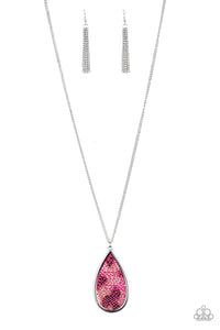 Paparazzi Jewelry & Accessories - Artificial Animal - Pink Necklace. Bling By Titia Boutique