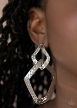 Load image into Gallery viewer, Paparazzi Jewelry &amp; Accessories - Scrap Yard - Silver Earrings. Bling By Titia Boutique