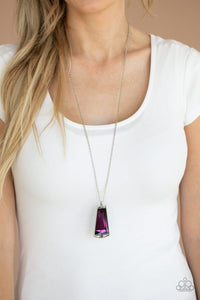 Paparazzi Jewelry & Accessories - Empire State of Elegance - Purple Necklace. Bling By Titia Boutique