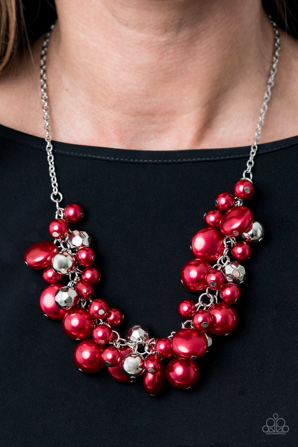 Paparazzi Jewelry & Accessories - Battle of the Bombshells - Red Necklace. Bling By Titia Boutique