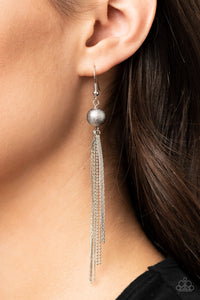 Paparazzi Jewelry & Accessories - SLEEK-ing Revenge - Silver Earrings. Bling By Titia Boutique