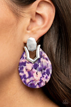 Load image into Gallery viewer, Paparazzi Jewelry &amp; Accessories - HAUTE Flash - Purple Earrings. Bling By Titia Boutique