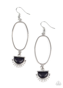 Paparazzi Jewelry & Accessories - SOL Purpose - Blue Earrings. Bling By Titia Boutique