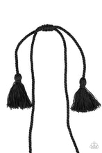 Load image into Gallery viewer, Paparazzi Accessories - Macrame Mantra - Black Necklace