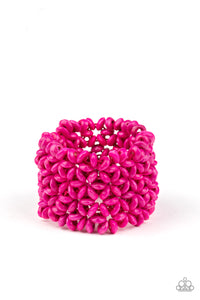 Paparazzi Jewelry & Accessories - Island Expression - Pink Bracelet. Bling By Titia Boutique