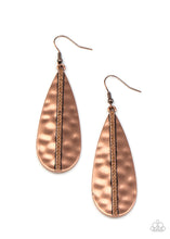 Load image into Gallery viewer, Paparazzi Jewelry &amp; Accessories - On The Up and UPSCALE - Copper Earrings. Bling By Titia Boutique