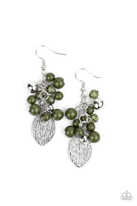 Paparazzi Jewelry & Accessories - Fruity Finesse - Green Earrings. Bling By Titia Boutique