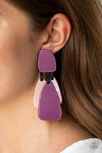 Load image into Gallery viewer, Paparazzi Jewelry &amp; Accessories - All FAUX One - Purple Earrings. Bling By Titia Boutique