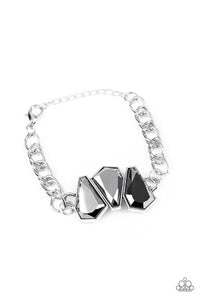 Paparazzi Jewelry & Accessories - Raw Radiance - Silver Bracelet. Bling By Titia Boutique