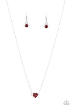 Load image into Gallery viewer, Paparazzi Jewelry &amp; Accessories - Hit Em Where It HEARTS - Red Necklace. Bling By Titia Boutique