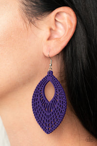 Paparazzi Jewelry & Accessories - One Beach At A Time - Purple Earrings. Bling By Titia Boutique