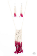 Load image into Gallery viewer, Paparazzi Jewelry &amp; Accessories - Surfin The Net - Pink Necklace. Bling By Titia Boutique