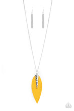 Load image into Gallery viewer, Paparazzi Jewelry &amp; Accessories - Quill Quest - Yellow Necklace. Bling By Titia Boutique