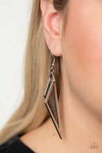 Load image into Gallery viewer, Paparazzi Jewelry &amp; Accessories - Evolutionary Edge - Silver Earrings. Bling By Titia Boutique