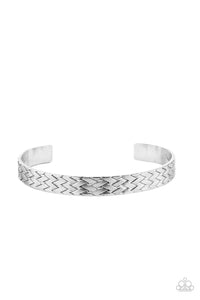 Paparazzi Jewelry & Accessories - Mind Games - Silver Bracelet. Bling By Titia Boutique