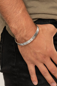 Paparazzi Jewelry & Accessories - Mind Games - Silver Bracelet. Bling By Titia Boutique