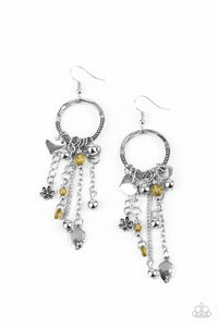 Paparazzi Jewelry & Accessories - Charm School - Yellow Earrings. Bling By Titia Boutique