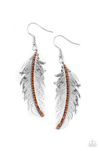 Load image into Gallery viewer, Paparazzi Jewelry &amp; Accessories - Fearless Flock - Brown Earrings. Bling By Titia Boutique