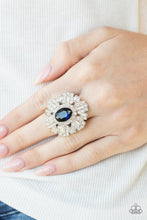 Load image into Gallery viewer, Paparazzi Jewelry &amp; Accessories - Iceberg Ahead - Blue Ring. Bling By Titia Boutique
