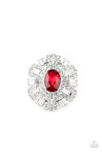 Load image into Gallery viewer, Paparazzi Jewelry &amp; Accessories - Iceberg Ahead - Red Ring. Bling By Titia Boutique