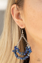 Load image into Gallery viewer, Paparazzi Jewelry &amp; Accessories - Rainbow Rock Gardens - Blue Earrings. Bling By Titia Boutique