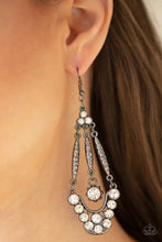 Load image into Gallery viewer, Paparazzi Jewelry &amp; Accessories - High-Ranking Radiance - Black Earrings. Bling By Titia Boutique