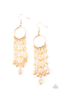 Paparazzi Jewelry & Accessories - Dazzling Delicious - Gold Earrings. Bling By Titia Boutique