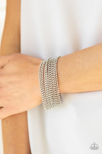 Paparazzi Jewelry & Accessories - I Woke Up Like This - White Bracelet. Bling By Titia Boutique