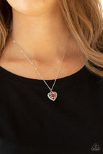 Load image into Gallery viewer, Paparazzi Jewelry &amp; Accessories - Treasures of the Heart - Red Necklace. Bling By Titia Boutique