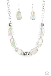 Paparazzi Jewelry & Accessories - Iridescently Ice Queen - Multi Necklace. Bling By Titia Boutique