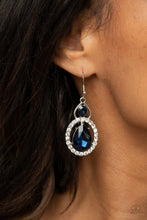 Load image into Gallery viewer, Paparazzi Jewelry &amp; Accessories - Double The Drama - Blue Earrings. Bling By Titia Boutique
