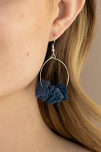 Load image into Gallery viewer, Paparazzi Jewelry &amp; Accessories - Flirty Florets - Blue Earrings. Bling By TItia Boutique