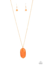 Load image into Gallery viewer, Paparazzi Jewelry &amp; Accessories - Elemental Elegance - Orange Necklace. Bling By Titia Boutique