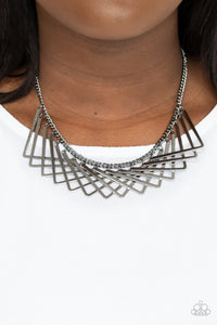 Paparazzi Jewelry & Accessories - Metro Mirage - Black Necklace. Bling By Titia Boutique
