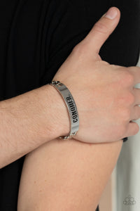 Paparazzi Jewelry & Accessories - Conquer Your Fears - Silver Bracelet. Bling By Titia Boutique