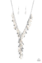Load image into Gallery viewer, Paparazzi Jewelry &amp; Accessories - Dripping in DIVA-ttitude - White Necklace. Bling By Titia Boutique