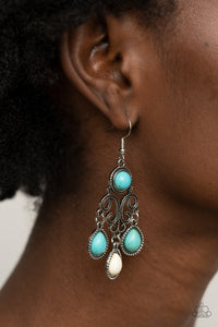 Paparazzi Jewelry & Accessories - Canyon Chandelier - Multi Earrings. Bling By Titia Boutique